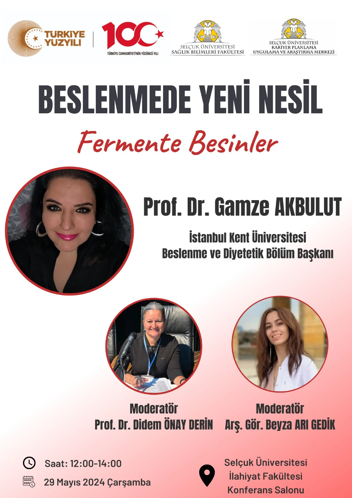 Prof. Dr. Gamze Akbulut İle Beslenmede Yeni Nesil Fermente Besinler
